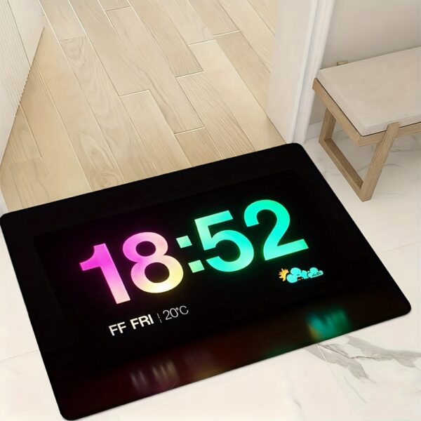 Digitaalkellaga põrandavaip